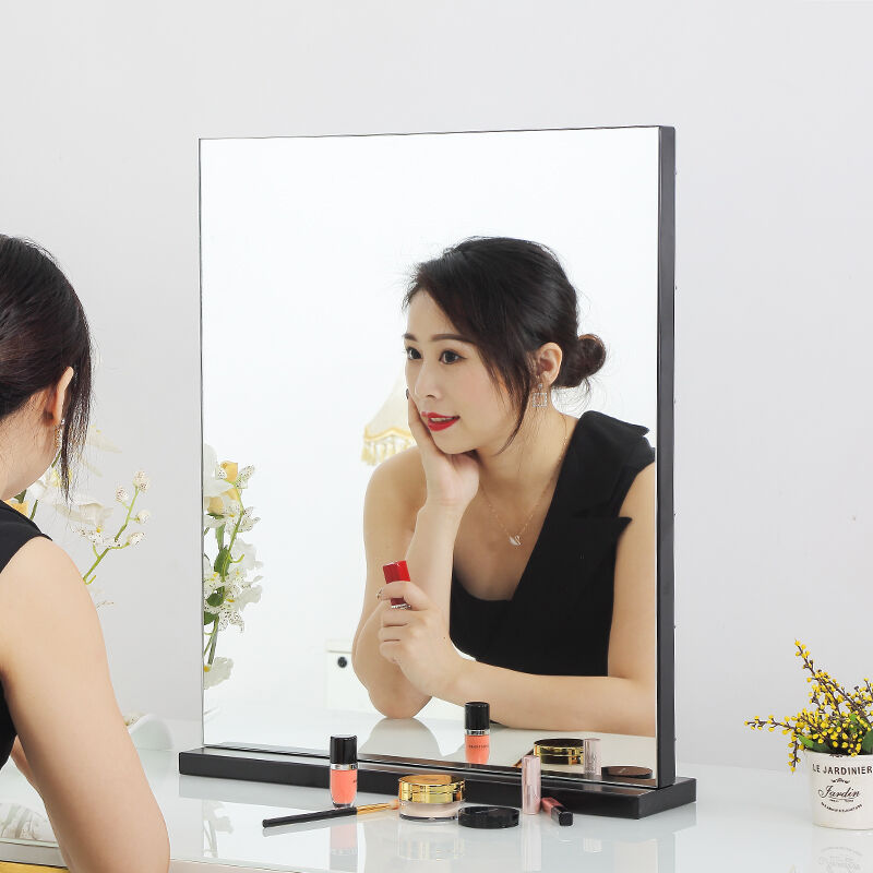 婷尔美大号台式化妆镜子桌面高清影楼梳妆镜美妆镜家用卧室化妆镜