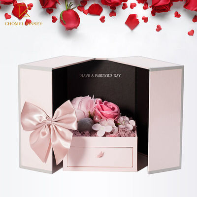 CHOMELKINSEY七夕情人节玫瑰花伴手礼盒空盒生日限定高档套装包装