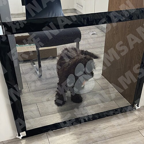 宠物用品狗狗围栏家用狗门隔离网便携组装式安全防护宠物围栏 - 封面