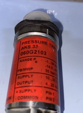 Danfoss丹佛斯AKS 33 060G2103 传感器全新现货议价