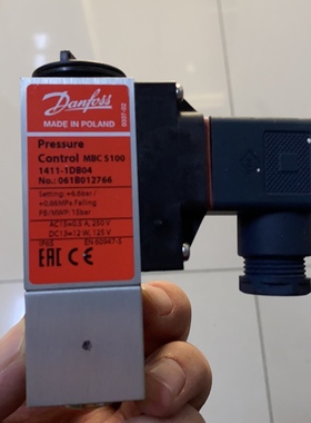 Danfoss丹佛斯MBC5100 061B012766 压力开关全新现货议价