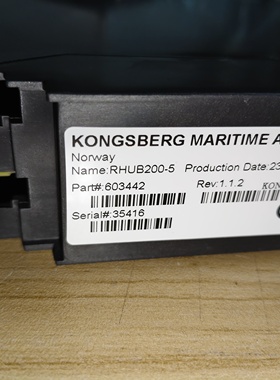 kongsberg RHUB200-5 模块 全新原装现货议价