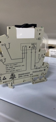 Weissmuller MRS 24Vdc 1CO 8533640000 继电器全新现货议价