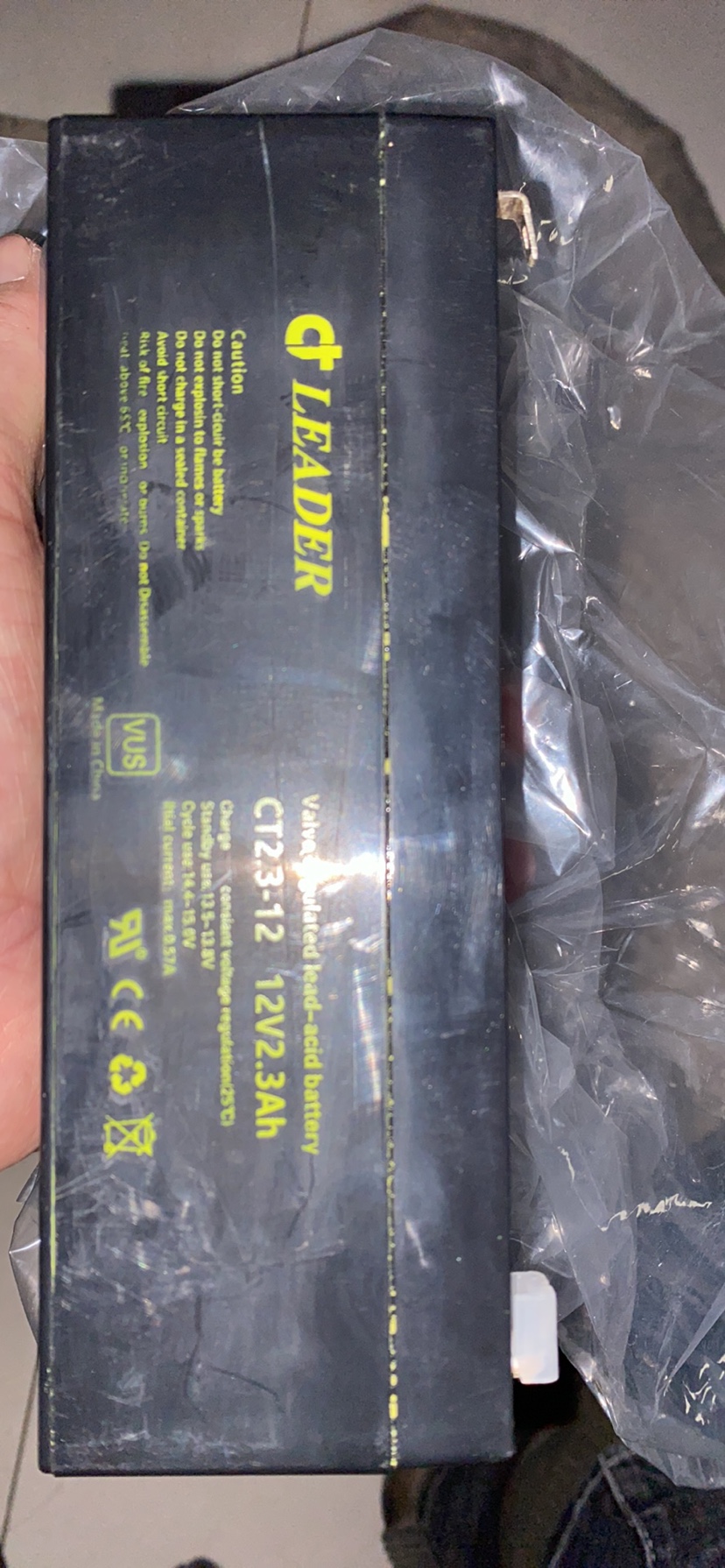 LEADER CT2.3-12 阀控式铅酸蓄电池现货议价