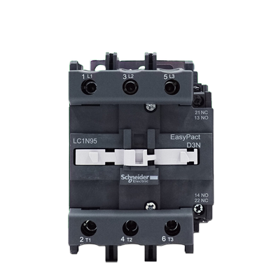 施耐德LC1N95交流接触器1开1闭