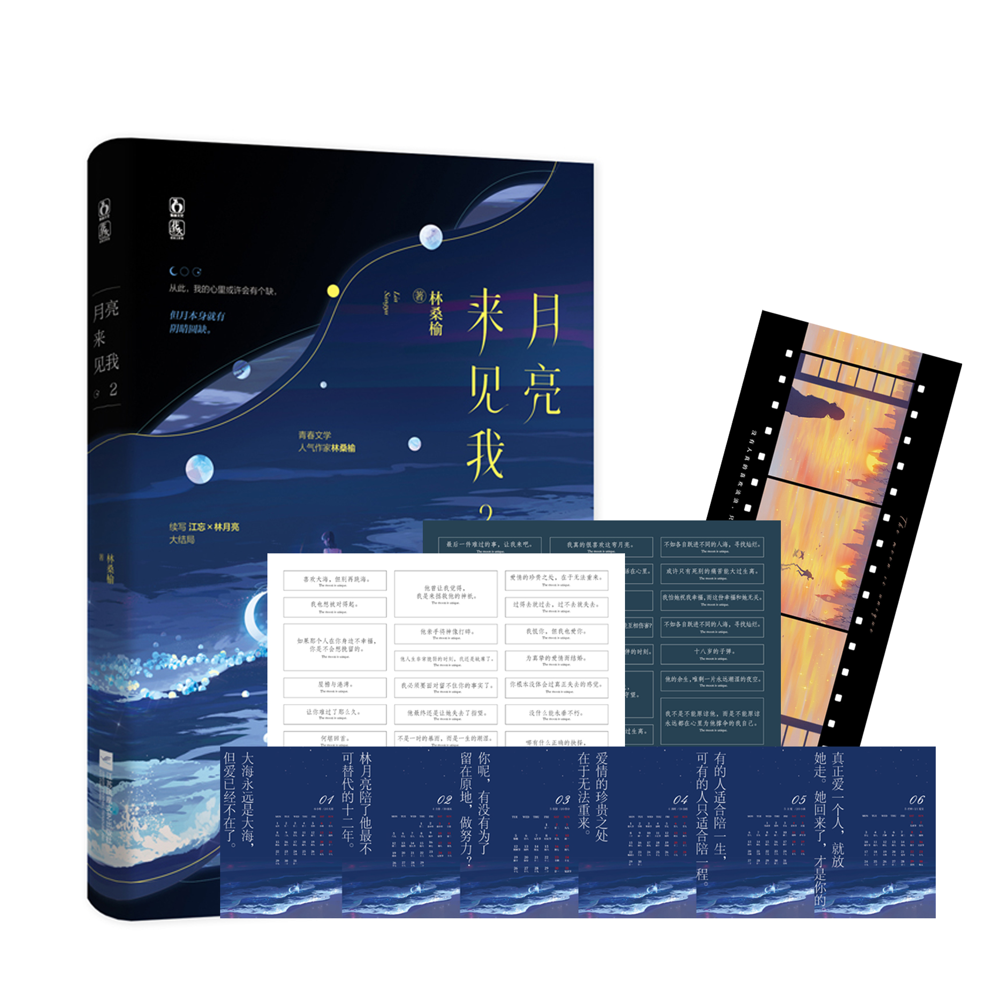 月亮来见我2 青春文学人气作家 林桑榆  续写 江忘×林月亮 大结局 都市言情小说实体书 现代青春文学现言畅销书