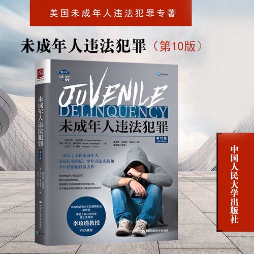 正版新书 未成年人违法犯罪（第10版）克莱门斯·巴特勒斯 宏观和微观层面的举措中获得启示