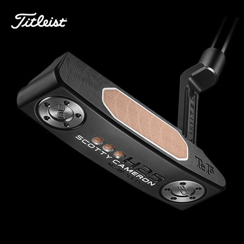 Titleist泰特利斯高尔夫球杆26新款H25 Holiday卡梅隆黑武士推杆