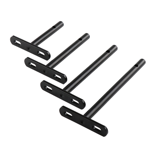T型支架隐形层板托暗藏一字搁板隐藏悬浮挂墙隔板t字五金固定配件