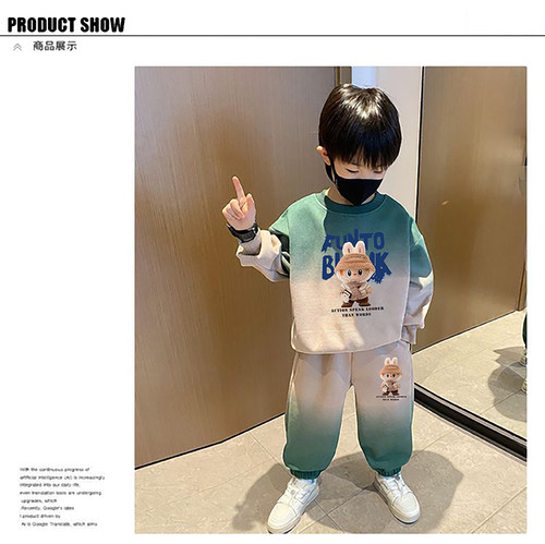 奥特曼男童春秋装套装