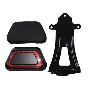 踏板车大江大牛靠背支p架 大江后靠背F 靠垫改装后U货架大牛靠u.