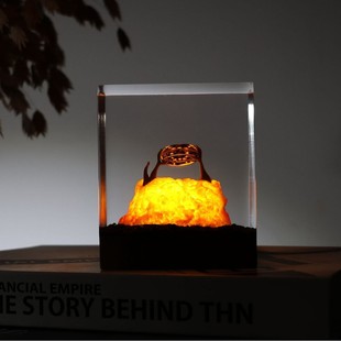 创意树脂灯饰指环王魔戒工艺品摆件氛围小夜灯生日情人节圣诞礼物