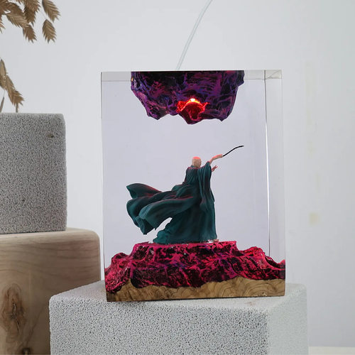 哈利波特伏地魔桌面摆件创意艺术