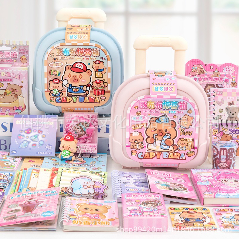 JJXX118豚布布惊喜箱卡皮巴拉儿