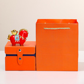 马上有钱摆件马年吉祥物装 饰高级礼品新年伴手礼高端礼盒国潮小马