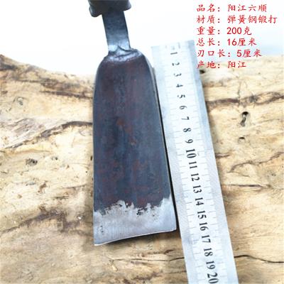 迷你小锄头农具种菜除草锄锻打农用锄弹簧L钢小挖锄园林工具小条l