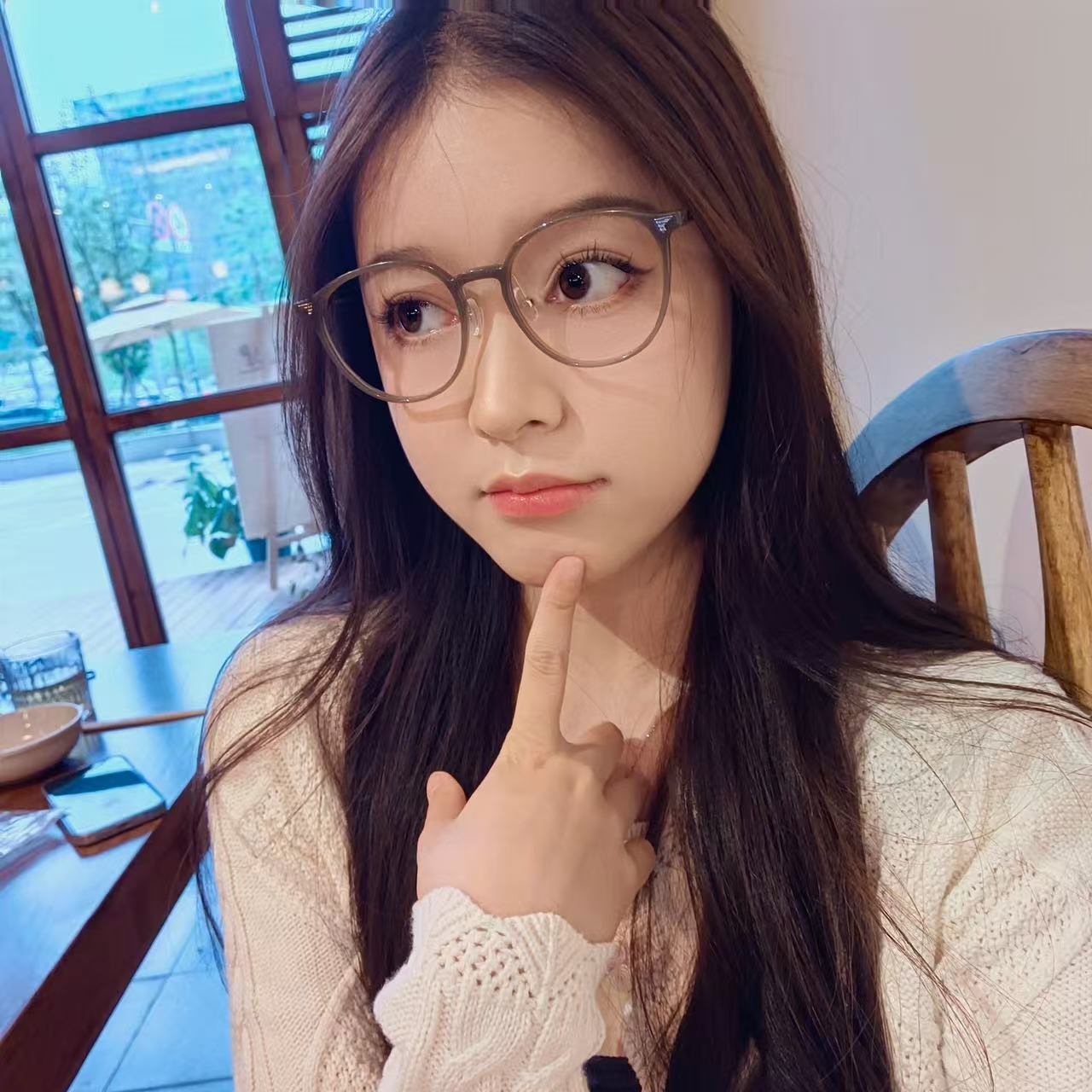 网红镜框女大脸显瘦大框近视眼镜架素颜镜防蓝光平光镜吴01247