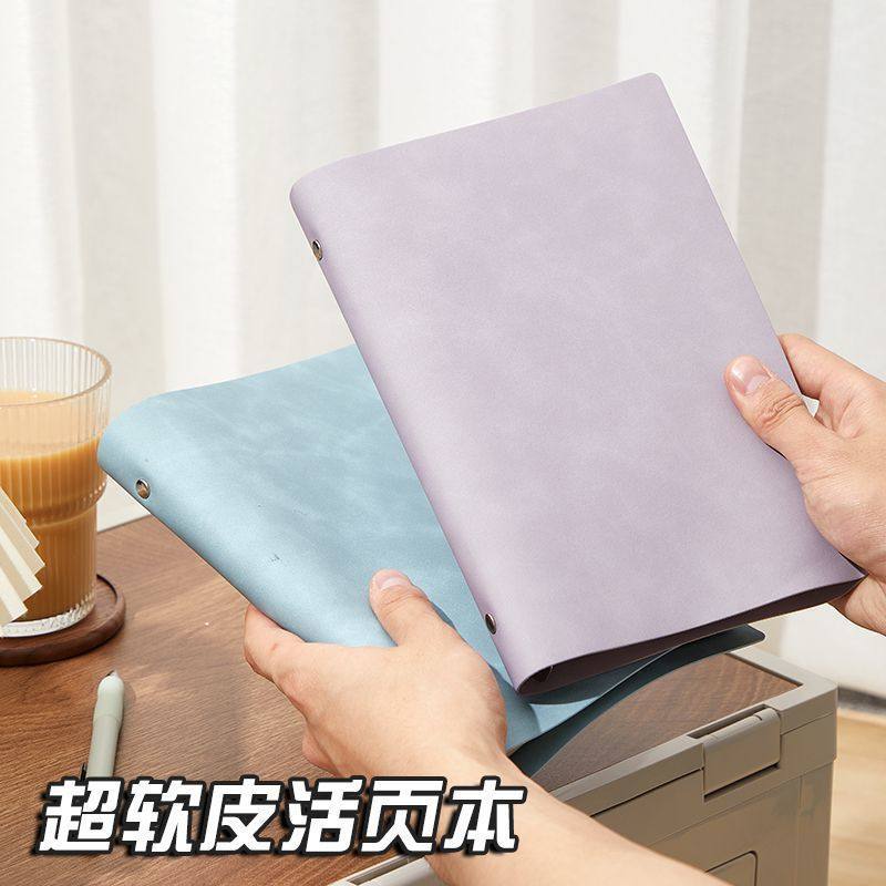 2026年新款高颜值软皮活页本B5图片