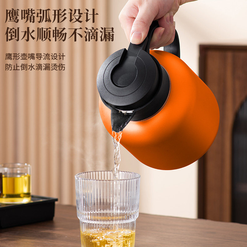 保温水壶SUS316L不锈钢家用大容量保温瓶开水壶商用暖壶焖泡茶壶