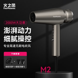 火之凤m2吹风机理发店发型师专用大功率大风力高速无刷电吹风筒