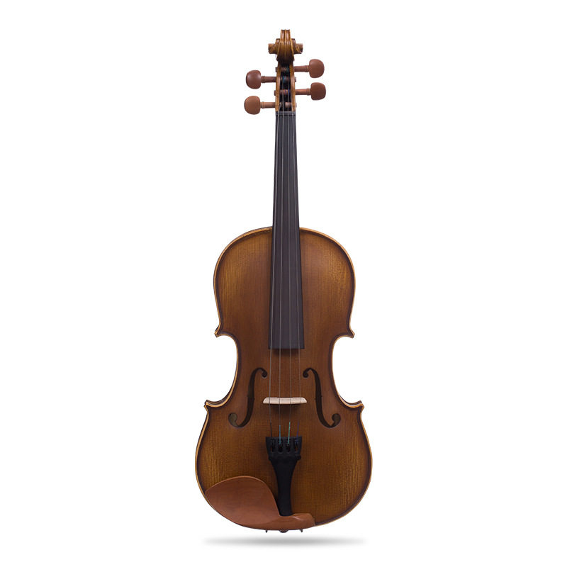 威泰克手工小提琴专业考级成人儿童虎纹入门实木初学者178