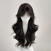 黑色假发氛围感大波浪韩系御姐风长卷发日常自然佩戴夏季 轻薄透气