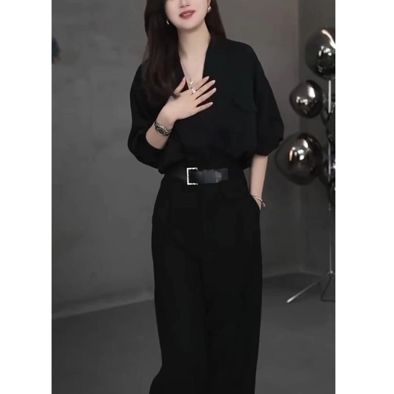 日本cherry kitty春季新款气场强大女装酷飒拽姐欧货高级套装潮