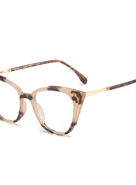 日本cherry kitty眼镜框tr混搭合金时尚前沿超轻好看彩色好硅胶