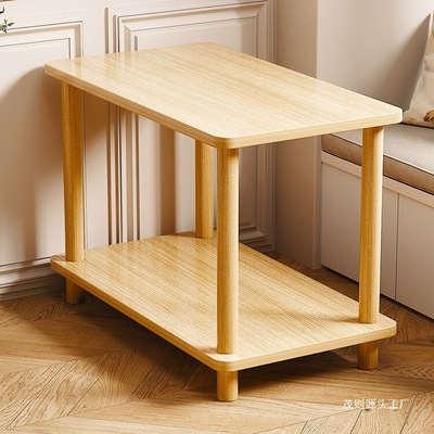 小桌子沙发边几茶几家用可移动卧室小户型床头桌置物架简易出租屋