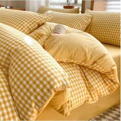 A类水洗棉被套单件150x200x230水洗棉单被罩1.5米宿舍单人被