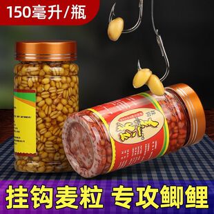 挂钩麦粒鱼饵野钓黑坑鲫鱼鲤鱼草青鳊鱼通杀麝香钓鱼小麦饵料