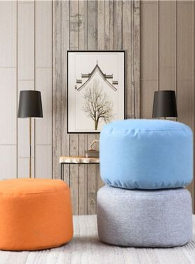 家用凳子地上懒人坐垫沙发凳办公室车载垫脚睡觉垫腿布艺换鞋龙全