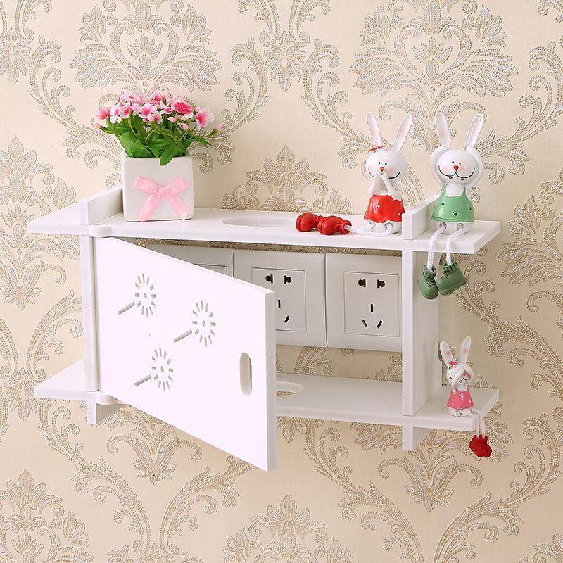 创意遮挡电线收纳盒接线板遮挡箱遮挡箱开关明装遮丑装饰插座遮挡