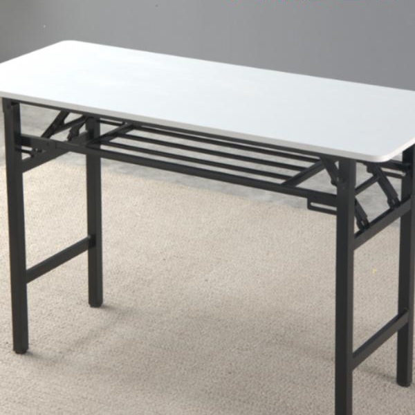 折叠培训桌长方形会议桌家用餐桌出租房简易学习桌儿童桌子防磕碰