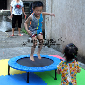 床设施设备玩-小跳-蹦床幼儿 小游乐床蹦d幼儿园跳。蹦床儿童-