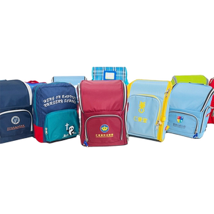香港SPI幼儿园小批量订制书包可印制可刺绣幼儿园logo样式可设计