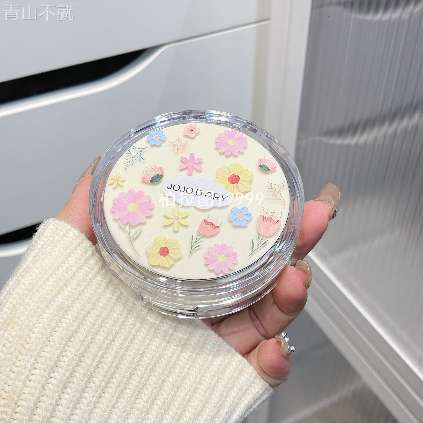 o久久日记轻羽柔雾气垫霜保湿持久服帖不脱妆水润不易卡粉气垫霜