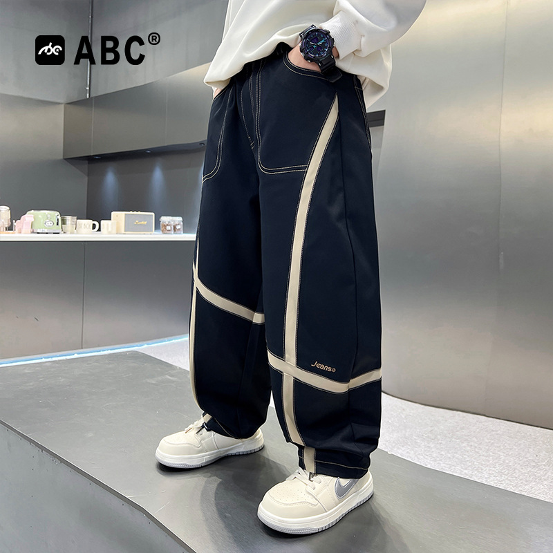 ABC男孩春秋款休闲裤男童裤子
