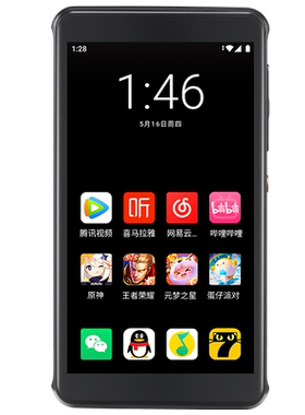 mp4wifi可上网mp5音乐播放器mp3玩游戏看小说视频专用插卡4G流量
