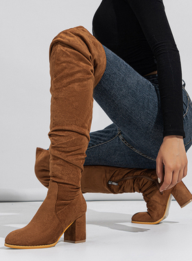 2023 new autumnt winter plus size over the knee boots  women