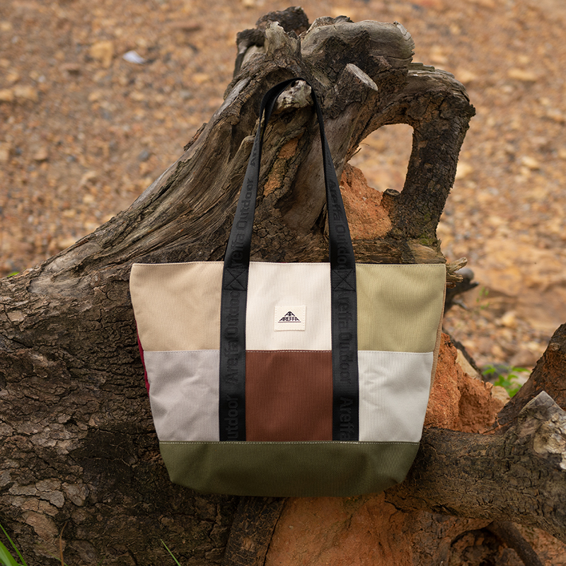 Areffa户外拼色包单肩包手提包手拎包休闲时尚包手提袋子实用新款 - 封面