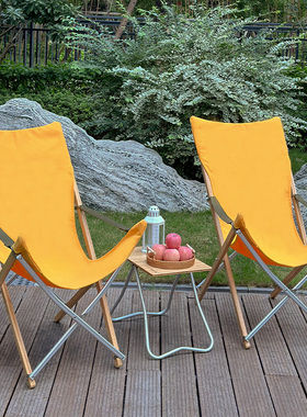 Areffa佳时发户外折叠蝴蝶椅露营椅高背椅子家用野餐野炊野外便携