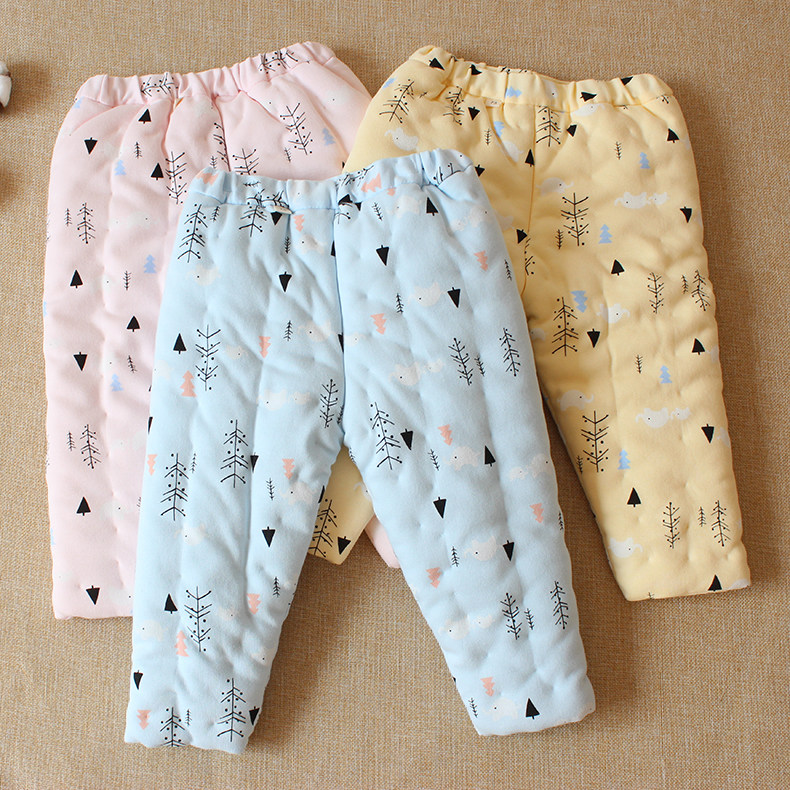 儿童纯棉花手工平腰裤男女宝宝秋冬季加厚保暖居家外出秋冬棉裤子,童装/婴儿装/亲子装,裤子,淘宝优惠券,粉丝福利购,淘宝优惠卷