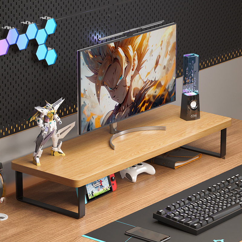 电竞房办公室台式电脑增高架