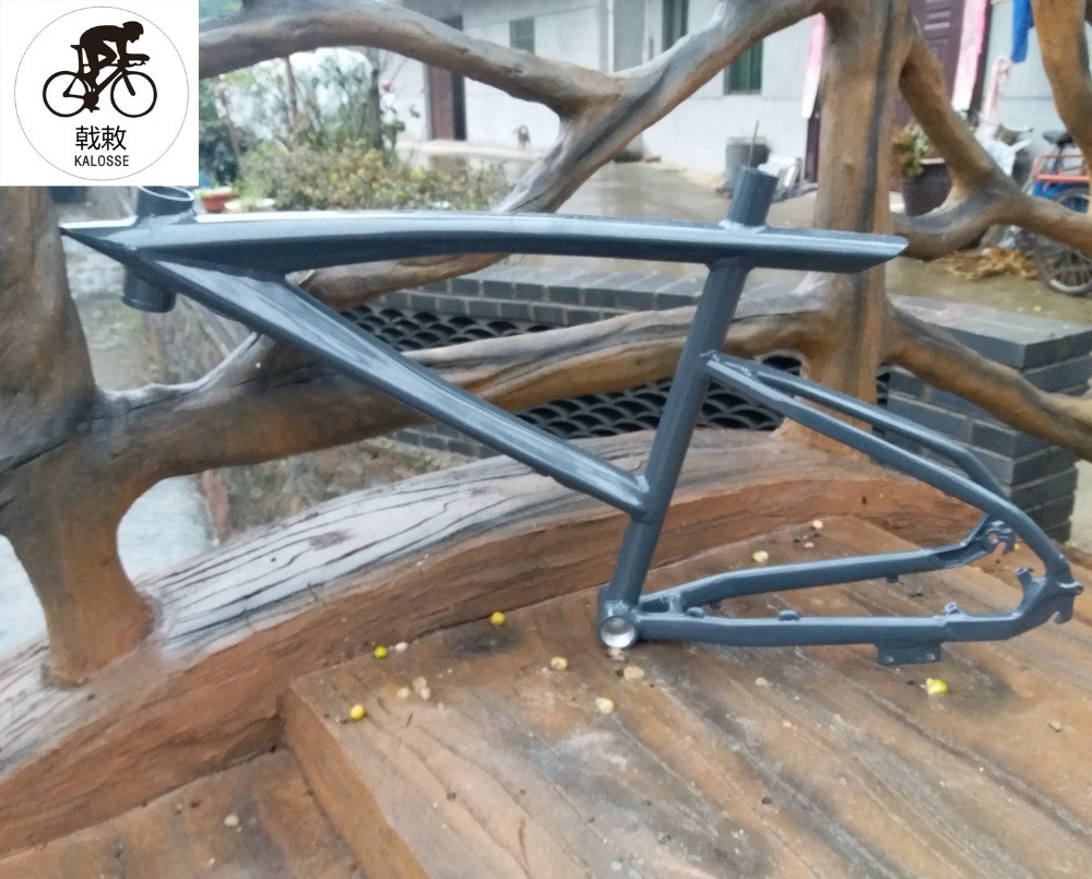 Kalosse aluminum    MTB frame  ,135mm rear hubs,   city   bi