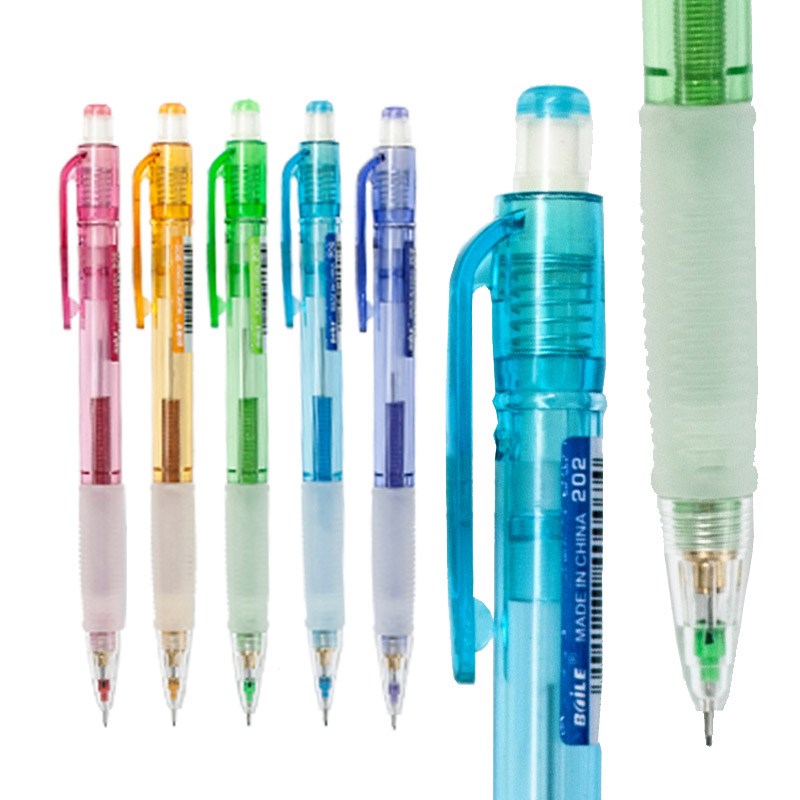 1PC 0.5/0.7mm Mechanical Pencil Colored Plastic 2B Automati