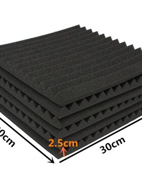 24 Pack Acoustic Panels Studio Foam Wedges 1 inch X 12 inch