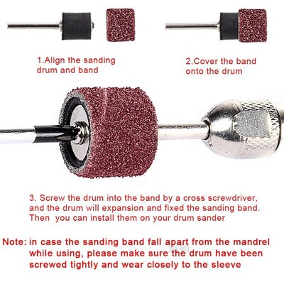 New 531 Pcs Grinding Drum Set, Grinding Machine Sockets Drum