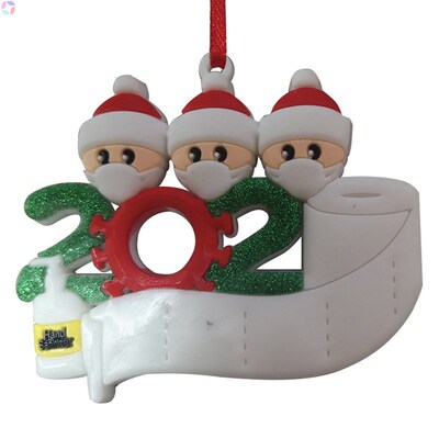 PVC condole hang 2020 survivors mask DIY Christmas tree