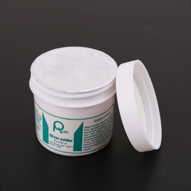 100g Soldering Paste Flux Silver Brass Brazing Powder For We